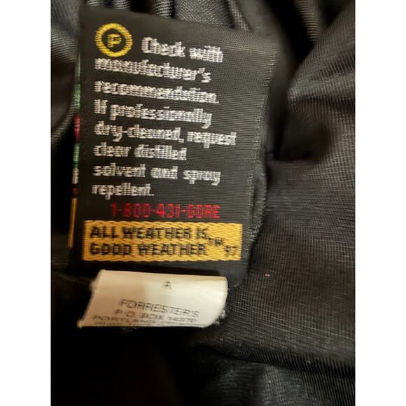 Forrester's Performance Outerwear Jacket Golf Windbreaker Gore Tex size Large - Picture 9 of 9